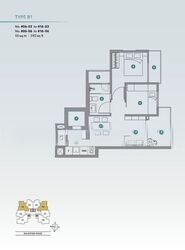 Okio (D12), Apartment #613229501